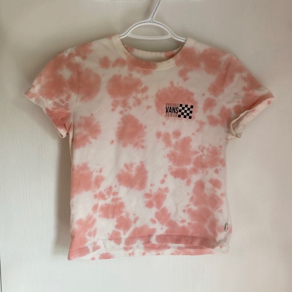 ✨SALE✨ Vans Pink Tie Dye Shirt - Picture 2 of 6